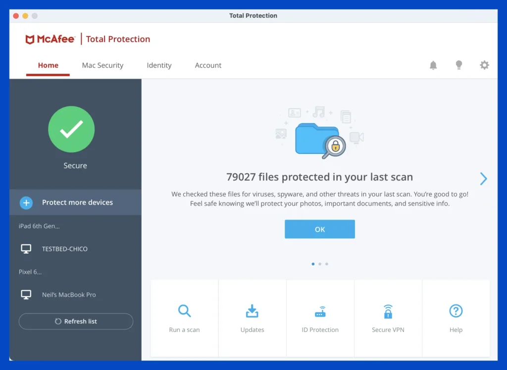 McAfee Total Protection